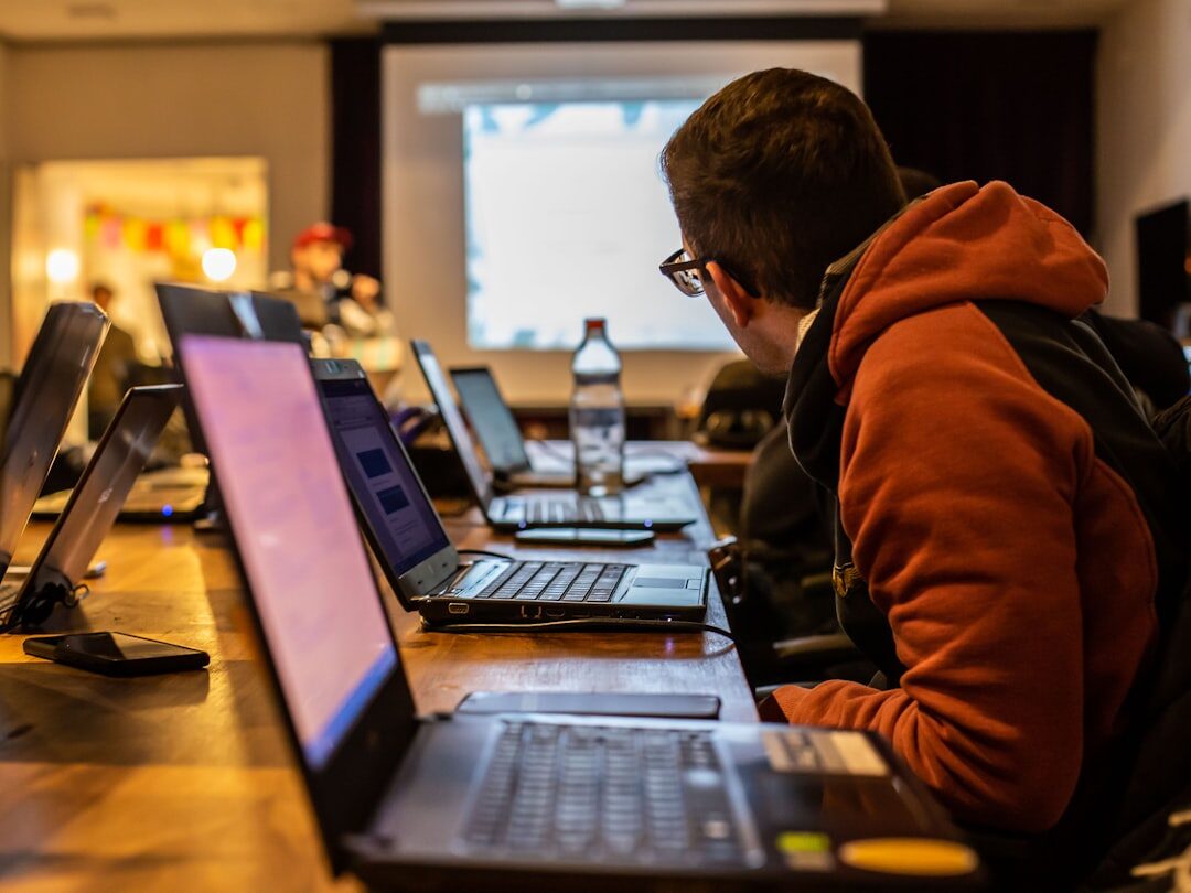 person hosting workshop